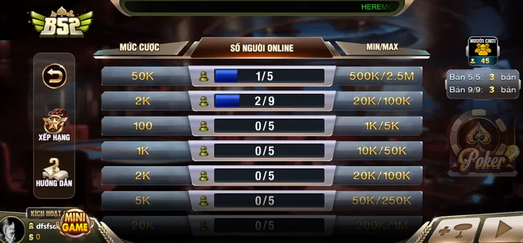 Đỉnh Cao Đấu Trí Tại Poker B52 Club Sân Chơi Của Những Triệu Phú