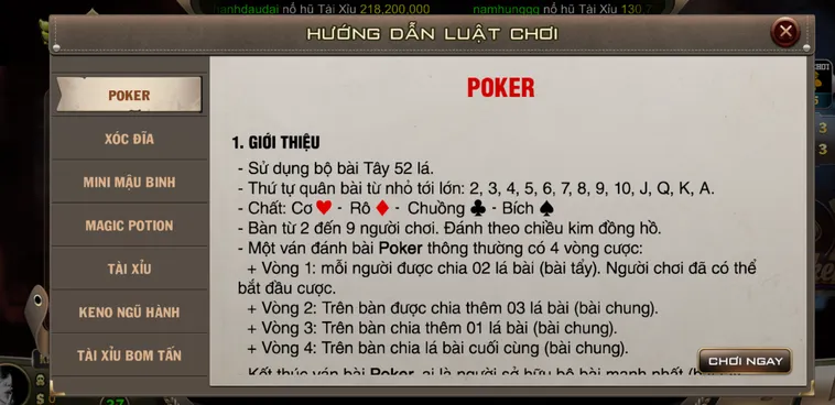 Đỉnh Cao Đấu Trí Tại Poker B52 Club Sân Chơi Của Những Triệu Phú
