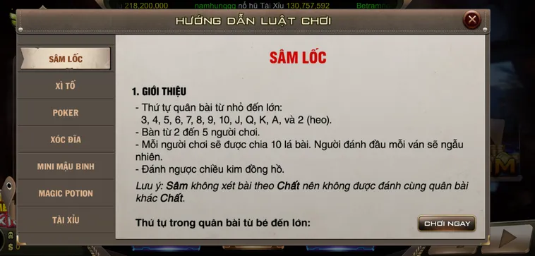 Phân Tích Quy Luật Và Bí Kíp Chặn Bài Sâm Lốc B52 Club Hiệu Quả Nhất